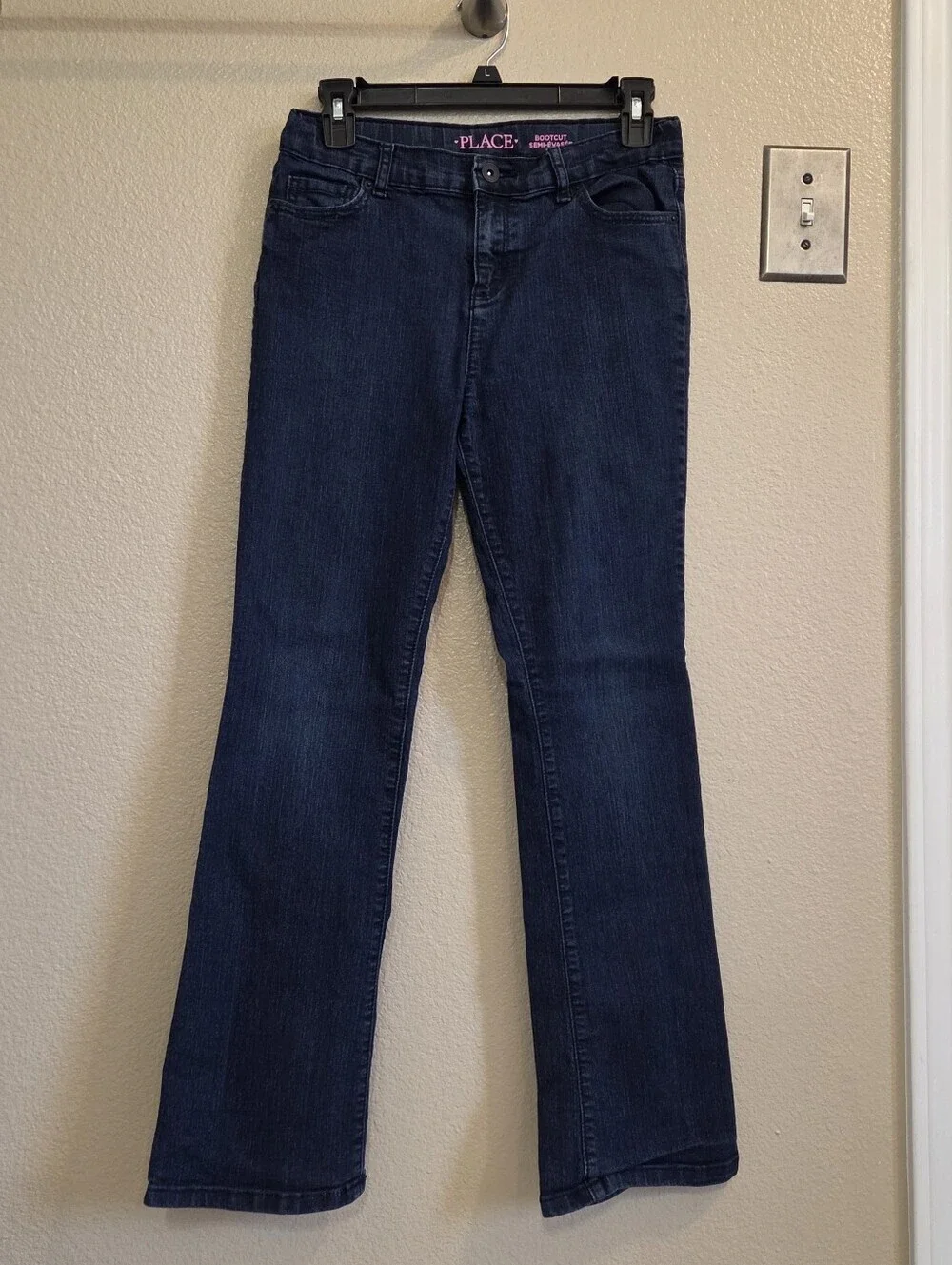 The Children's Place Girls Bootcut MidRise Classic Fit Jeans Bundle Size 16